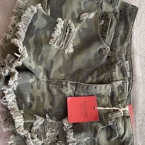 Brand new camo Womens shorts